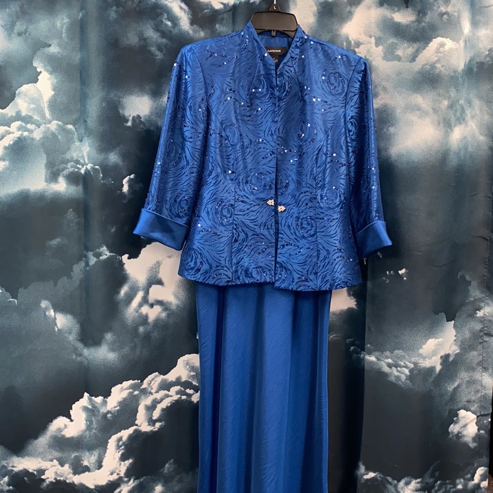 R&M Richards Dress With Matching Jacket